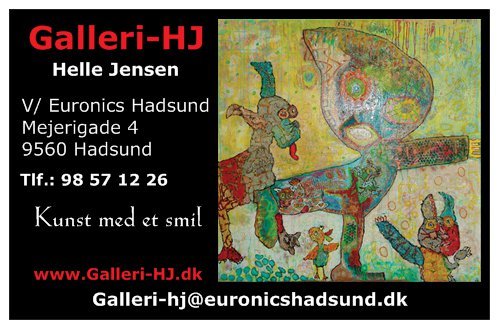 Galleri-HJ v/ Euronics Hadsund, Mejerigade 4, Hadsund. 98571226